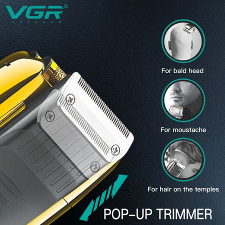 Rasoio Elettrico Capelli Barba Trimmer Rasatura Professionale A Batteria V-332 Salute e Bellezza > Depilazione e rasatura > Rasoi e Tagliacapelli Trade Shop italia - Napoli, Commerciovirtuoso.it