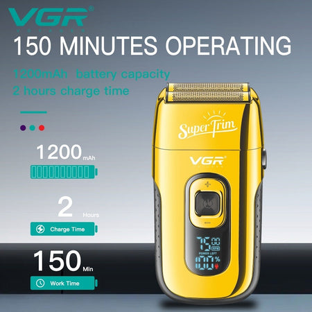 Rasoio Elettrico Capelli Barba Trimmer Rasatura Professionale A Batteria V-332 Salute e Bellezza > Depilazione e rasatura > Rasoi e Tagliacapelli Trade Shop italia - Napoli, Commerciovirtuoso.it