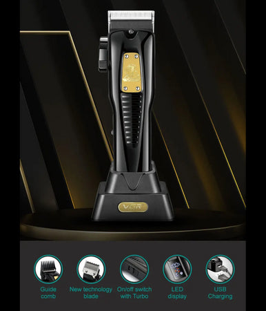 Tagliacapelli Uomo A Zero Professionale Regolabarba Ricaricabile Batteria Vgr651