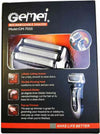 Rasoio Elettrico Uomo Taglia Barba Ricaricabile A Batteria Impermeabile Gm-7050 Salute e cura della persona/Rasatura epilazione e rimozione peli/Regolabarba tagliacapelli e rasoi per il corpo/Regolarbarba e rifinitori Trade Shop italia - Napoli, Commerciovirtuoso.it