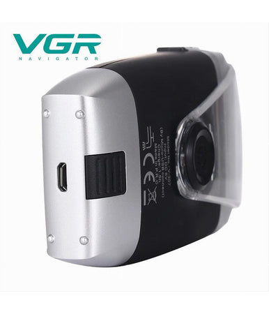 Rasoio Elettrico Usb 5 W Professionale Uomo Ricaricabile Ipx5 Impermeabile V-307