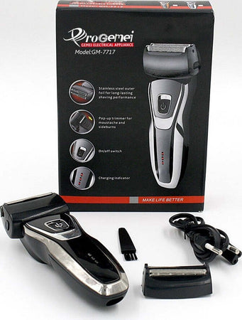Rasoio Per Barba Ricaricabile Professionale Elettrico Senza Fili Capelli Gm-7717 Salute e Bellezza > Depilazione e rasatura > Rasoi e Tagliacapelli Trade Shop italia - Napoli, Commerciovirtuoso.it
