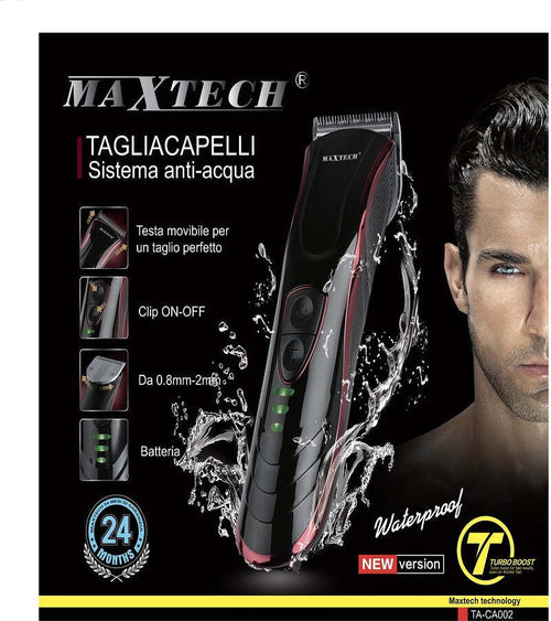 Rasoio Portatile Ricaricabile Impermeabile 4 Testine Taglia Capelli Barba Ta-ca002 Salute e cura della persona/Rasatura epilazione e rimozione peli/Rasoi elettrici/Rasoi maschili/Rasoi a lamina Trade Shop italia - Napoli, Commerciovirtuoso.it