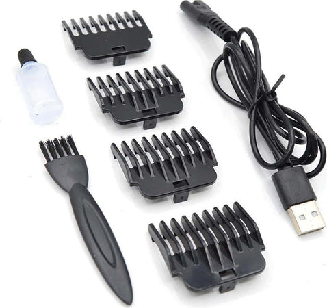 Rasoio Professionale 4 Testine Di Taglio Silenzioso Clipper Q-xt12 Ricaricabile Salute e cura della persona/Rasatura epilazione e rimozione peli/Regolabarba tagliacapelli e rasoi per il corpo/Rasoi multifunzione e kit Trade Shop italia - Napoli, Commerciovirtuoso.it