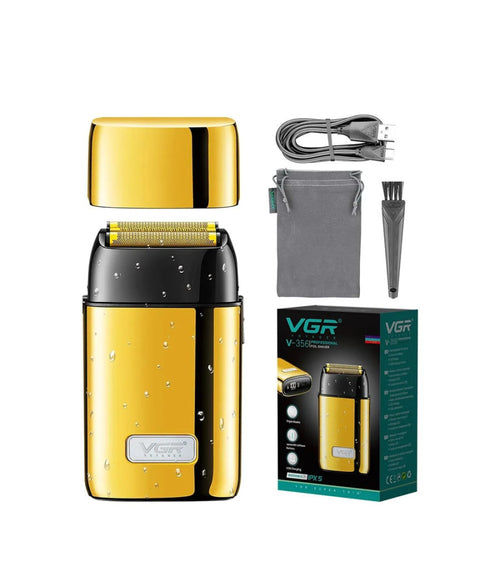 Rasoio Professionale Elettrico Impermeabile Barba Trimmer Display Digitale V-356