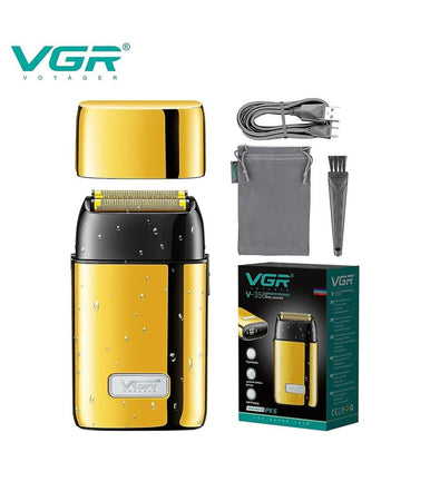 Rasoio Professionale Elettrico Impermeabile Barba Trimmer Display Digitale V-356