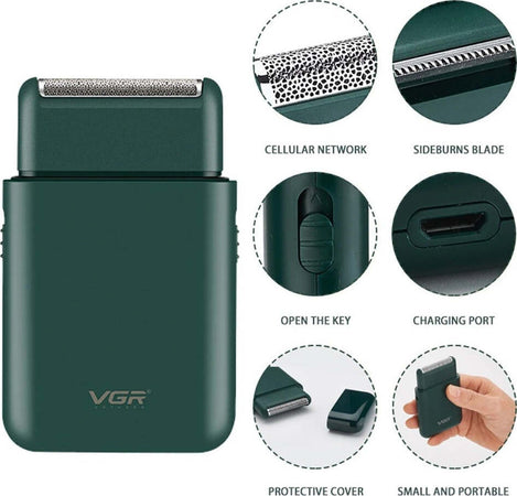 Rasoio Professionale Uomo A Batteria Ricaricabile Elettrico Portatile Usb V-390 Salute e Bellezza > Depilazione e rasatura > Rasoi e Tagliacapelli Trade Shop italia - Napoli, Commerciovirtuoso.it