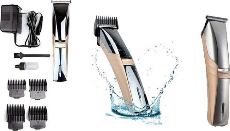 Rasoio-Regola-Capelli-Barba-Baffi-Trimmer-Professionale-Gm-6010-Ricaricabile