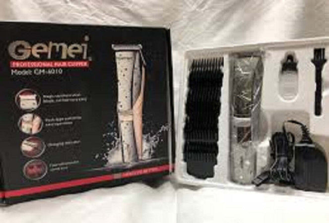 Rasoio Regola Capelli Barba Baffi Trimmer Professionale Gm-6010 Ricaricabile Salute e Bellezza > Depilazione e rasatura > Rasoi e Tagliacapelli Trade Shop italia - Napoli, Commerciovirtuoso.it