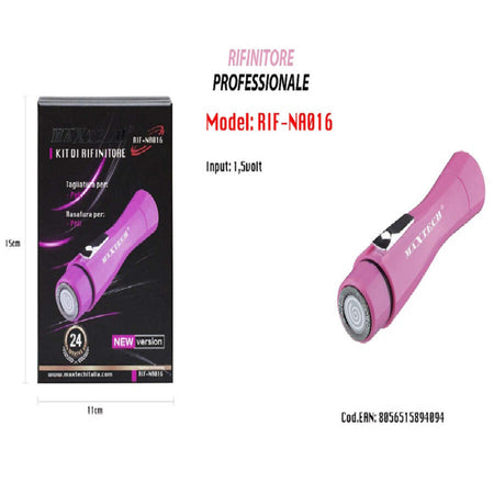 Rasoio-Rifinitore-Di-Precisione-Per-Peli-Naso-Orecchie-Professionale-Maxtech-Rif-na016