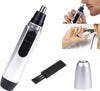 Rasoio-Rifinitore-Per-Peli-Naso-E-Orrecchie-A-Batteria-Ricaricabile-Senza-Ili