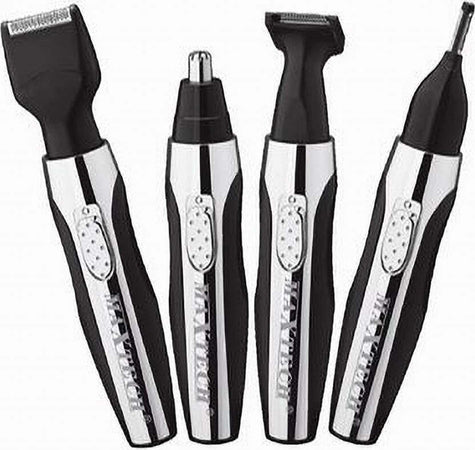 Rasoio-Rifinitore-Trimmer-Per-Peli-Naso-Orecchie-Sopracciglia-4x1-Uomo-Rif-na008