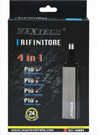 Rasoio-Rifinitore-Trimmer-Uomo-4x1-Per-Peli-Naso-Orecchie-Sopracciglia-Rif-na009