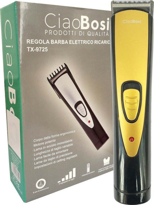 Rasoio Taglia Capelli Regola Barba Elettrico Batteria Ricaricabile Tx-9725 Salute e Bellezza > Depilazione e rasatura > Rasoi e Tagliacapelli Trade Shop italia - Napoli, Commerciovirtuoso.it