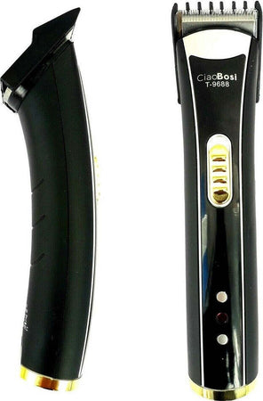 Rasoio Taglia Capelli Regola Barba Elettrico Ricaricabile T-9688 Salute e Bellezza > Depilazione e rasatura > Rasoi e Tagliacapelli Trade Shop italia - Napoli, Commerciovirtuoso.it