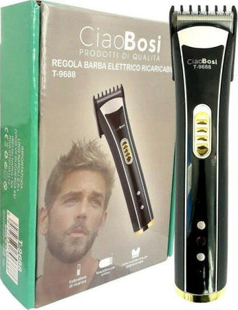 Rasoio-Taglia-Capelli-Regola-Barba-Elettrico-Ricaricabile-T-9688