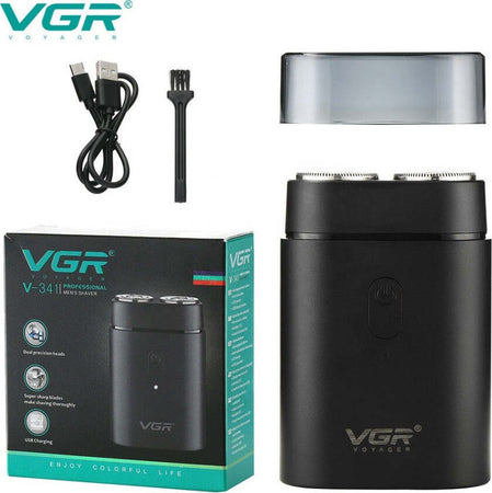 Rasoio-Uomo-Professionale-Elettrico-Regolabarba-Portatile-Impermeabile-Vgr-V-341