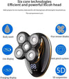 Rasoio-V-316-5in1-Elettrico-Regolabarba-A-Batteria-Con-Display-Lcd-Led-Senza-Fili