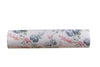 Completo letto lenzuola stampato stampa fantasia in raso di puro di cotone made in Italy MATRIMONIALE BOUQUET - Vanita di raso