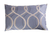 Completo letto lenzuola stampato stampa fantasia in raso di puro di cotone made in Italy MATRIMONIALE SPIRALI - Vanita di raso