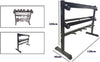 Rastrelliera Supporto Rack Porta Manubri Dischi Pesi Palestra Espositore Sport e tempo libero/Fitness e palestra/Potenziamento muscolare/Rack di stoccaggio pesi/Porta manubri Trade Shop italia - Napoli, Commerciovirtuoso.it