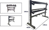 Rastrelliera Supporto Rack Porta Manubri Dischi Pesi Palestra Espositore Sport e tempo libero/Fitness e palestra/Potenziamento muscolare/Rack di stoccaggio pesi/Porta manubri Trade Shop italia - Napoli, Commerciovirtuoso.it