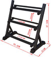 Rastrelliera Supporto Rack Stand Per Manubri Nero A 3 Ripiani Livelli Home Gym Sport e Tempo Libero > Attrezzi e Abbigliamento Sportivo > Pesi Palestra Trade Shop italia - Napoli, Commerciovirtuoso.it