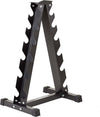 Rastrelliera-Verticale-Per-Manubri-Manubrio-Struttura-In-Acciaio-Nera-O-Argento