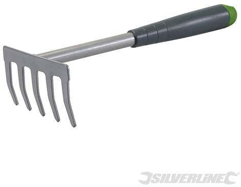 Rastrello 290 mm con testa in acciaio verniciato Silverline
