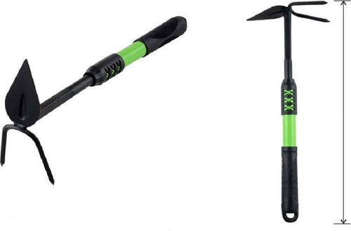 Rastrello A Punta Con Bidente In Metallo Impugnatura In Gomma Giardino 90066 Fai da te/Utensili elettrici e a mano/Attrezzi da giardinaggio/Rastrelli Trade Shop italia - Napoli, Commerciovirtuoso.it