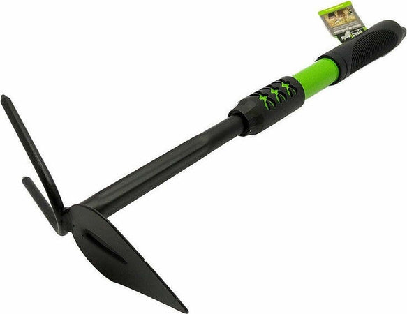 Rastrello A Punta Con Bidente In Metallo Impugnatura In Gomma Giardino 90066 Fai da te/Utensili elettrici e a mano/Attrezzi da giardinaggio/Rastrelli Trade Shop italia - Napoli, Commerciovirtuoso.it