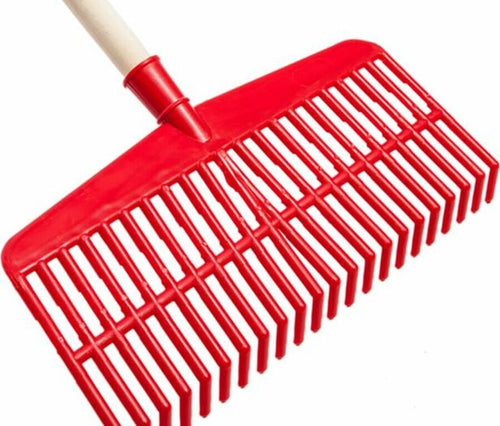 Rastrello da giardino per raccolta senza manico