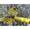 Rastrello a pettine per raccolta olive in pvc h 17 cm 9 denti con predisposizione asta