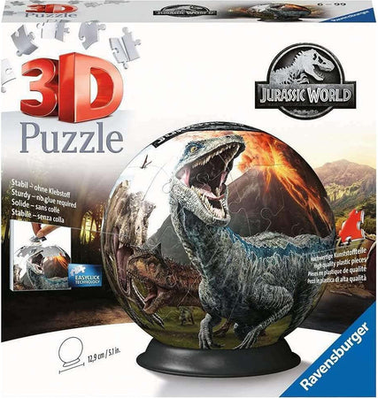 Ravensburger Jurassic World 3D Puzzleball Giochi e giocattoli/Puzzle/Puzzle 3D Scontolo.net - Potenza, Commerciovirtuoso.it