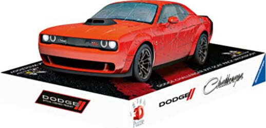 Ravensburger-Puzzle-3D-Dodge-Challenger-Red-108-pz