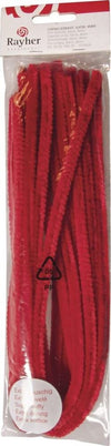 RAYHER---10-FILI-IN-CINIGLIA-50CM-9MM-ROSSO