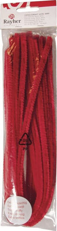 RAYHER---10-FILI-IN-CINIGLIA-50CM-9MM-ROSSO