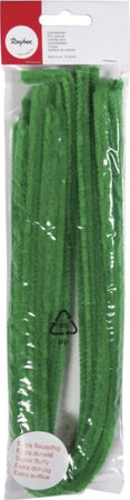 RAYHER---10-FILI-IN-CINIGLIA-50CM-9MM-VERDE