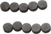 RAYHER---10-PEZZI---CALAMITA-PICCOLE-E-SPESSE-Ø8MM---4MM-COLORE-NERO