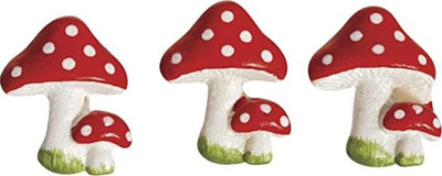 RAYHER---10-PEZZI---FUNGHI-PER-DECORAZIONI-IN-POLIRESINA-AUTO-ADESIVI-10x2CM