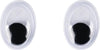 RAYHER---10-PEZZI---OCCHIETTI-DI-PLASTICA-8MM-PER-DECORAZIONI---COLORE-BIANCO/NERO