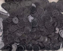 RAYHER---1000-PEZZI---PAILLETTES-LISCIE-Ø6MM---COLORE-NERO