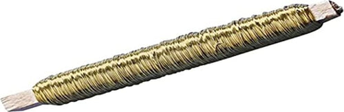RAYHER---100gr---FILO-IN-METALLO-PER-FIORISTA-SFUSO-Ø-0,55MM---COLORE-ORO