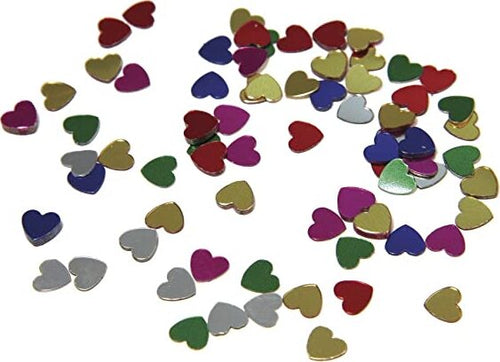 RAYHER---10gr---PAILLETTES-A-FORMA-DI-CUORE---COLORI-ASSORTITI
