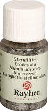 RAYHER---10ml---PAILLETTES-CON-FORMA-A-STELLA-IN-ALLUMINIO---COLORE-ARGENTO