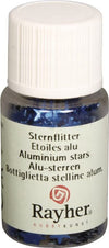 RAYHER---10ml---PAILLETTES-CON-FORMA-A-STELLA-IN-ALLUMINIO---COLORE-BLU