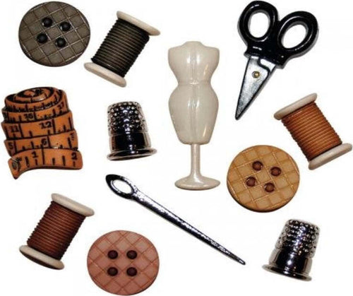 RAYHER---11-PEZZI---MINIATURE-IN-LEGNO-DI-BOTTONI-E-STANZA-DA-CUCITO-1,5-4CM