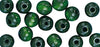 RAYHER---115-PEZZI---PERLINE-IN-LEGNO-LUCIDO-RESISTENTI-Ø6MM---COLORE-VERDE-SCURO