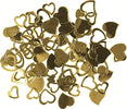 RAYHER---12-GRAMMI---CUORI-DI-PAILETTE-7-12MM---COLORE-ORO