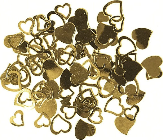 RAYHER---12-GRAMMI---CUORI-DI-PAILETTE-7-12MM---COLORE-ORO